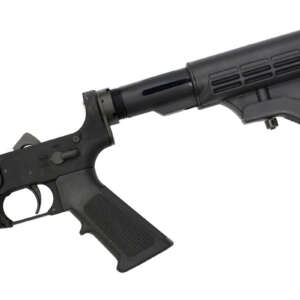 LAR-15/AR-15 5.56mm Complete Lower Receiver with 6-Position Stock