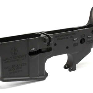 Costa Ludus AR-15 Stripped Lower Receiver (Black Cerakote Finish)