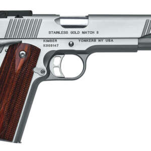 Stainless Gold Match II 45 ACP