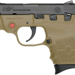 MP Bodyguard 380 Flat Dark Earth (FDE) with Crimson Trace Integrated Laser