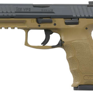 VP9 9mm Flat Dark Earth (FDE) Striker-Fired Pistol