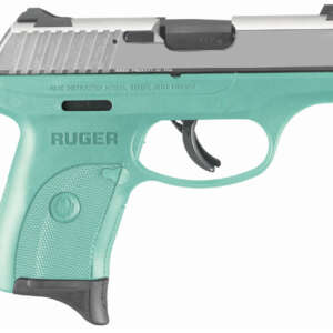 LC9s 9mm Centerfire Pistol with Stainless Slide and Turquoise Frame