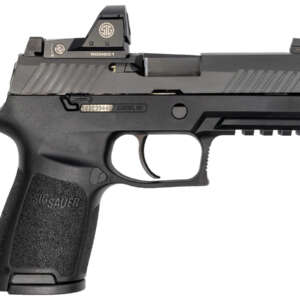 P320 Compact 9mm Striker-Fired Pistol with ROMEO1 Reflex Sight and Night Sights