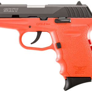 CPX2 9mm Orange Frame Pistol with Black Slide