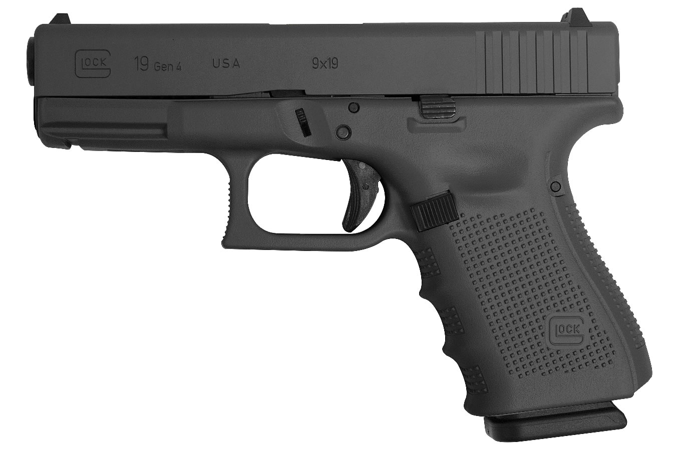 19 Gen4 9mm 15-Round Pistol with Cerakote Elite Smoke Finish