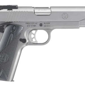 SR1911 45ACP Stainless Target with Bomar-Style Adjustable Sights