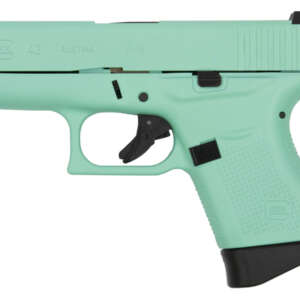 43 9mm Eggshell Blue Single Stack Pistol
