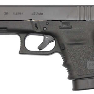 36 Gen3 45 ACP 6-Round Pistol with Finger Groove Rail