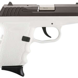 CPX-2 9mm White Pistol with Carbon Slide