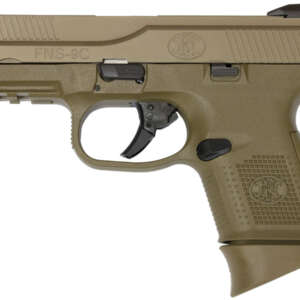 FNS-9 Compact 9mm Flat Dark Earth Striker-Fired Pistol (No Manual Safety)