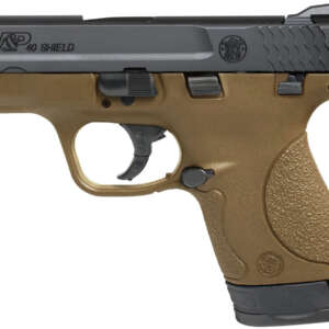 MP40 Shield 40 S&W Flat Dark Earth (FDE) with Thumb Safety