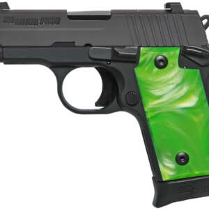 P238 380 ACP Carry Conceal Pistol with Green Pearlite Grips