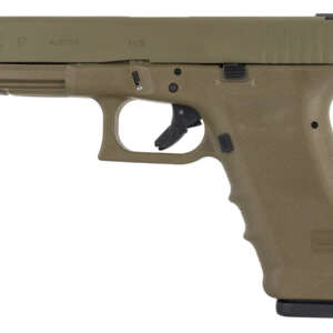 17 Gen3 9mm 17-Round Vickers Tactical Pistol with FDE Frame and Slide