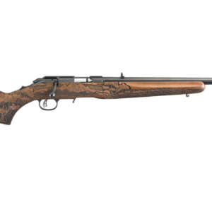 American Rimfire 17HMR Bolt-Action Rifle with Carved American Farmer Stock