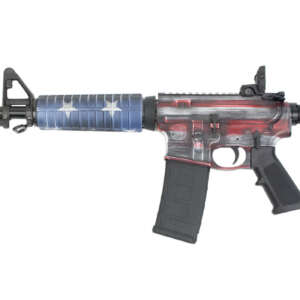 MP15 Sport II 5.56mm Semi-Auto RIfle with American Flag Patriotic Cerakote Finis