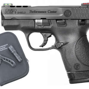 MP9 Shield 9mm Performance Center Ported Everyday Carry Kit with Knife and Flash