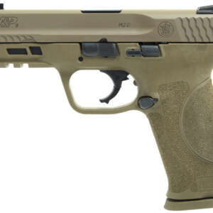 MP9 M2.0 9mm Flat Dark Earth (FDE) Centerfire Pistol with TruGlo TFX Sights