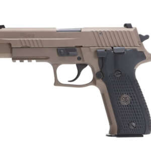 P226 Emperor Scorpion 9mm Flat Dark Earth Centerfire Pistol with Night Sights