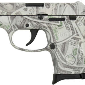LCP 380 ACP with Hundred Dollar ($100) Bill Glow in the Dark Finish