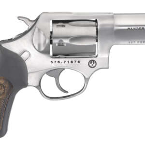 SP101 327 Federal Mag Double-Action Revolver with 3-Inch Barrel