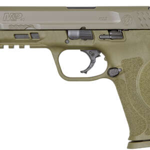 MP40 M2.0 40 S&W FDE Centerfire Pistol with 5-inch Barrel and No Thumb Safety