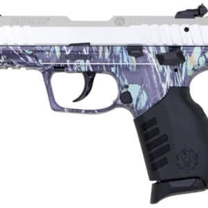 SR22 22LR Rimfire Pistol with Moonshine Serenity Finish and Silver Anodized Slid