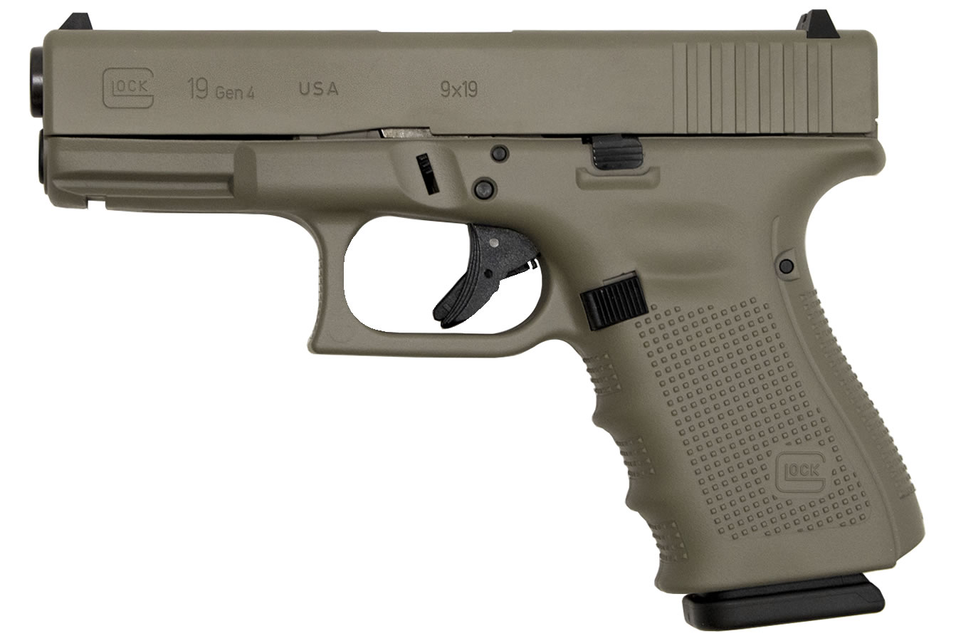 19 Gen4 9mm 15-Round Pistol with Elite Earth Cerakote Finish