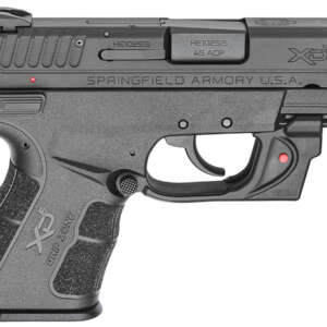 XD-E 45 ACP DA/SA Concealed Carry Pistol with Viridian Red Laser