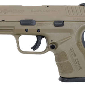 XD Mod.2 45 ACP Sub-Compact with Flat Dark Earth (FDE) Frame and Slide