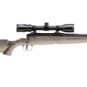 Axis II Flat Dark Earth Exclusive 308 Win w / 3-9x40 Scope and Threaded Barrel