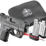 XDS 3.3 Single Stack 45ACP w/ Viridian E-Series Red Laser and Notebook Gun Case