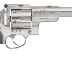 Super Redhawk 10mm Auto Double-Action Revolver with 7.5 Inch Barrel