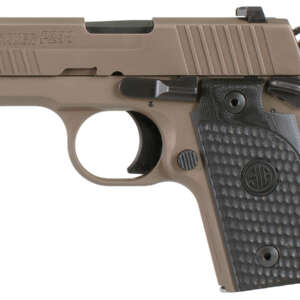 P238 Emperor Scorpion 380 ACP Flat Dark Earth Pistol with Night Sights