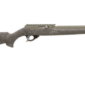 X-Ring 22LR Rimfire Rifle with Ghillie Green Hogue Stock