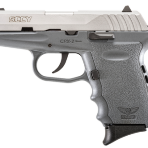 SCCY CPX-2 Pistol Gray 9mm 3.1" Barrel 10-Rounds - No Manual Safety