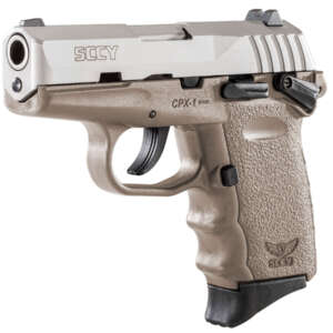 CPX-1 9mm Pistol with Flat Dark Earth Frame and Stainless Steel Slide