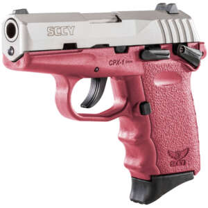 CPX-1 9mm Pistol with Crimson Frame and Stainless Steel Slide