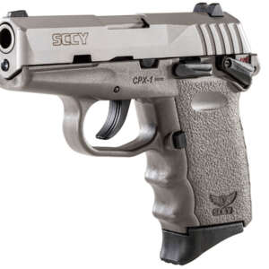CPX-1 9mm Pistol with Sniper Gray Frame and Stainless Steel Slide