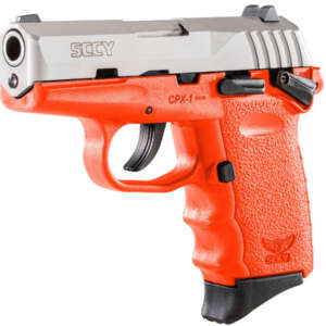 CPX-1 9mm Pistol with Orange Frame and Stainless Steel Slide