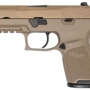 P320 Compact 9mm FDE Centerfire Pistol with Night Sights