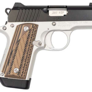 Micro Carry Advocate 380 Auto with Night Sights and Brown G10 Grips