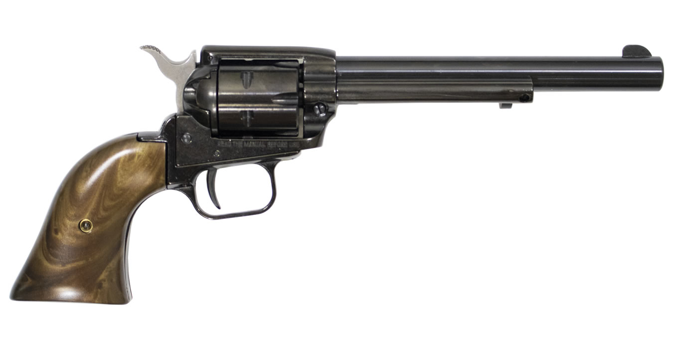 Rough Rider 22LR Single-Action Rimfire Revolver with Brown Pearl Grips
