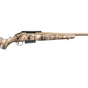 American Rifle 7mm-08 Rem Bolt-Action Rifle with GoWild I-M Brush Camo Stock