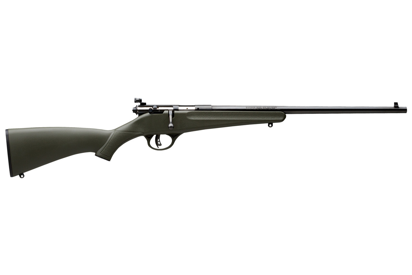 Rascal Youth 22LR Bolt Action Rimfire Rife with Green Stock