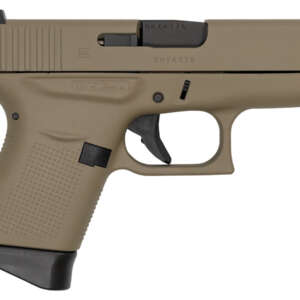 43 9mm Flat Dark Earth Cerakote Single Stack Pistol