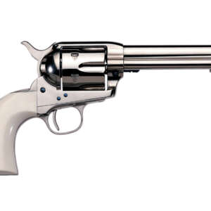 1873 Cody 45 Colt Nickel-Plated Cattleman Revolver