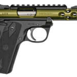 Mark IV 22/45 Lite 22 LR Green Anodized with Threaded Barrel