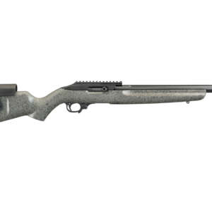 Custom Shop 10/22 Competition 22 LR Semi-Auto Rifle with Gray/Black Speck Laminate Stock