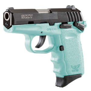 CPX-1 9mm Pistol with Blue Frame and Black Nitride Finish
