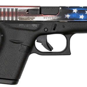 42 380 Auto Single Stack Pistol with American Flag Slide